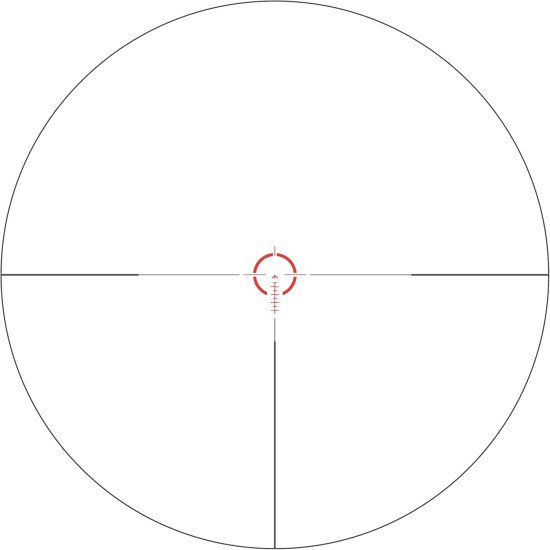 Trihawk 3x30 Prism Scope, Red MOA Reticle