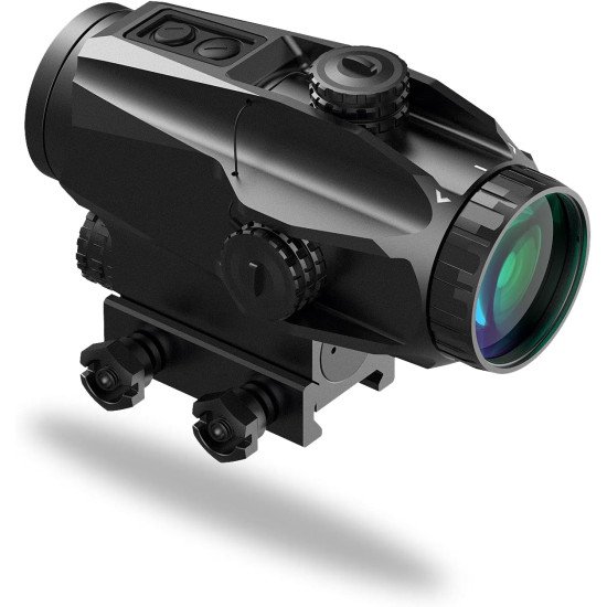 Trihawk 3x30 Prism Scope, Red MOA Reticle