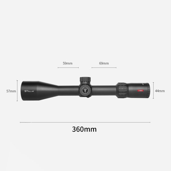 T-EAGLE Optics ST 6-24X50 FFP Tactical Riflescope T-EAGLE Optics ST 6-24X50 FFP Tactical Riflescope