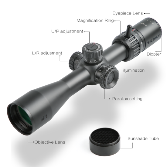 T-EAGLE MR PRO 4-16X44 FFP SCOPE T-EAGLE MR PRO 4-16X44 FFP SCOPE
