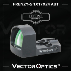 Vector Optics Frenzy-S 1X17X24 AUT Mirco Red Dot Sight for Glock 17 Vector Optics Frenzy-S 1X17X24 AUT Mirco Red Dot Sight for Glock 17