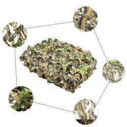 Camouflage Hunting Blinds Die-Cut 3D Super Light 4.5X30 Feet Camouflage Hunting Blinds Die-Cut 3D Super Light 4.5X30 Feet