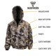 Kings Camo Youth Insulated Twill Veil Camo Hunting Jacket with Cotton Shell Kings Camo Youth Insulated Twill Veil Camo Hunting Jacket with Cotton Shell