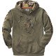 MEN'S CAMO OUTFITTER HOODIE GREEN