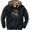 MEN'S CAMO OUTFITTER HOODIE GREY
