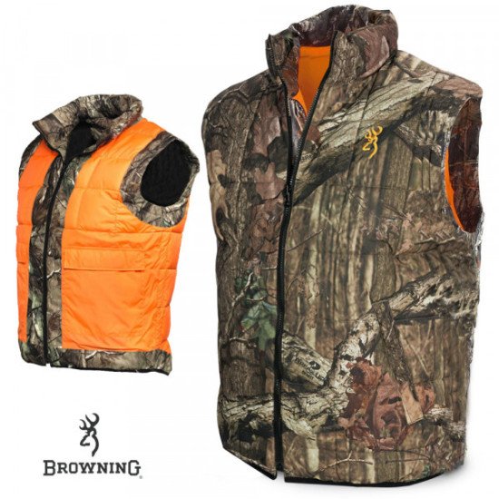 Browning Mossy Oak Reversible Vest Browning Mossy Oak Reversible Vest