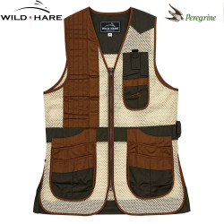 Wild Hare Heatwave Vest Forest Green and Brown
