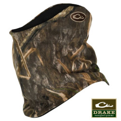 Drake Waterfowl Mossy Oak Shadow Neck Gaiter with Built-in Ear Flaps