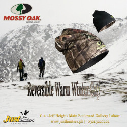 Mossy Oak Camo Reversible Hot and Soft Cap