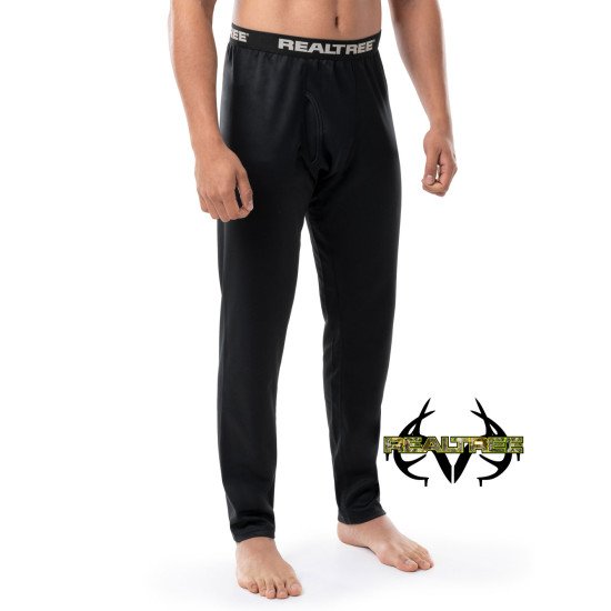 Realtree Men's Heavy Weight Fleece Thermal Underwear Bottom Realtree Men's Heavy Weight Fleece Thermal Underwear Bottom