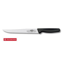 Victorinox Swiss Knife SwissClassic Carving Knife Wavy 20 Cm - BLACK 5.1833.20B