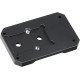 Ohhunt® 45° Canted Picatinny Mount Red Dot Adapter Plate for RMR Footprint Optics Holosun 407C/507C/508T & Trijicon RMR/SRO