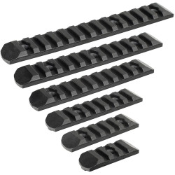 Ohhunt® Resin Picatinny Rail Section Set fit M-lok & KeyMod 6 Pcs