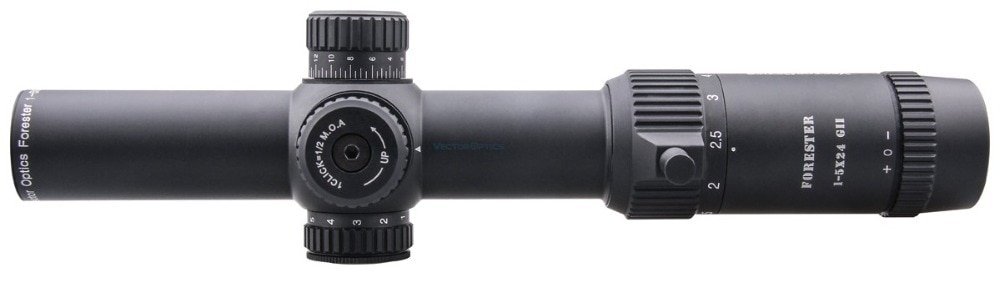 Vector Optics GenII Forester 1-5X24 Riflescope - Hunting, Shooting
