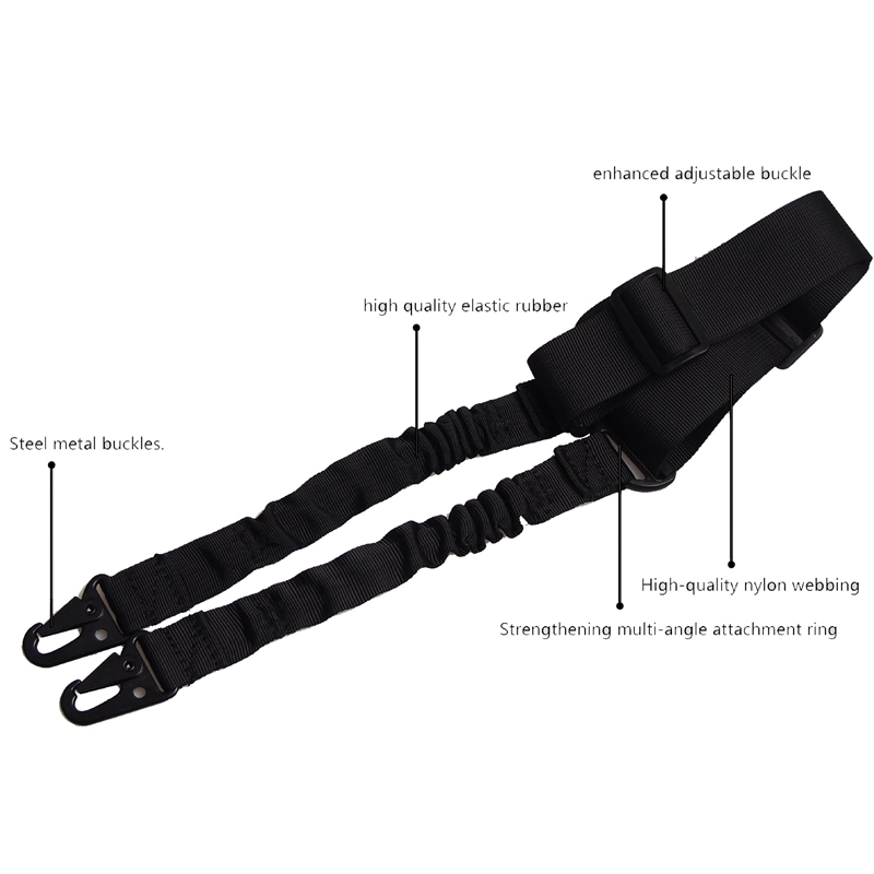 2-Point-Rifle-Sling-with-Upgrade-Version-Metal-Hook-Multi-Use-Two-point-Gun-Slin