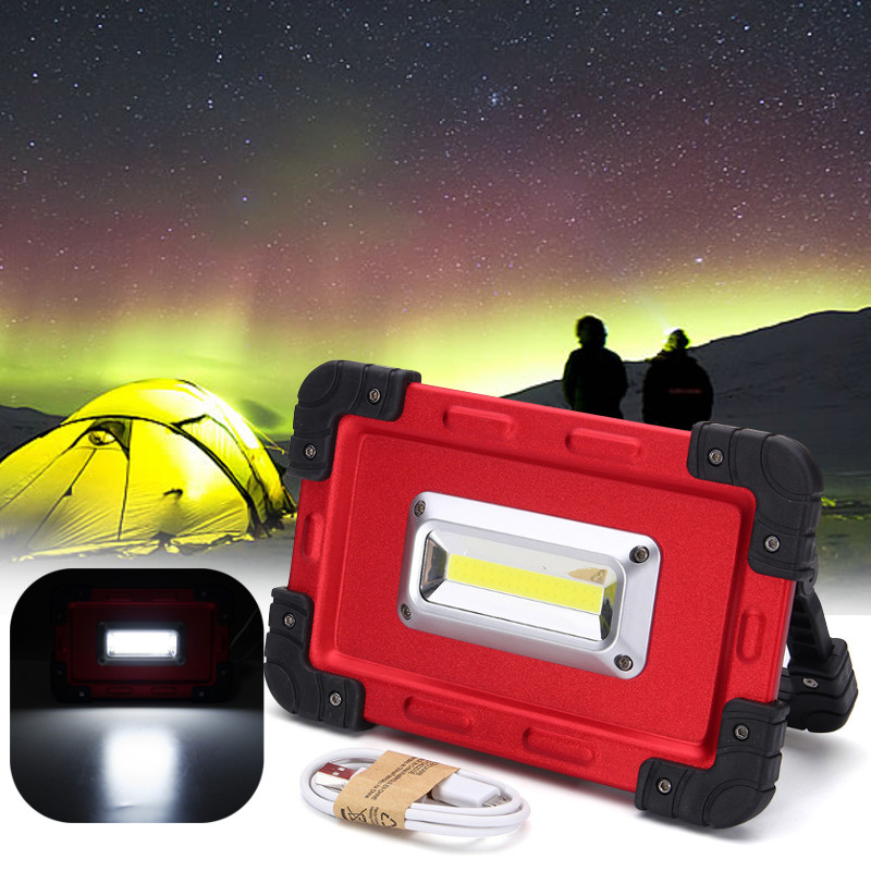 37V30W500LM32LEDCOBUSBRechargeableFloodLightSpotWorkLampCampingTentLantern-1243786