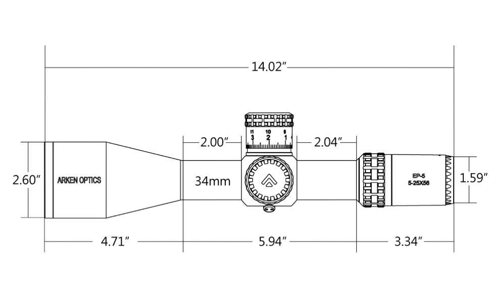 Arken-Optics-EP5-5-25X56-Rifle-Scope-FFP-VPR-Illuminated-Reticle-with-Zero-Stop-