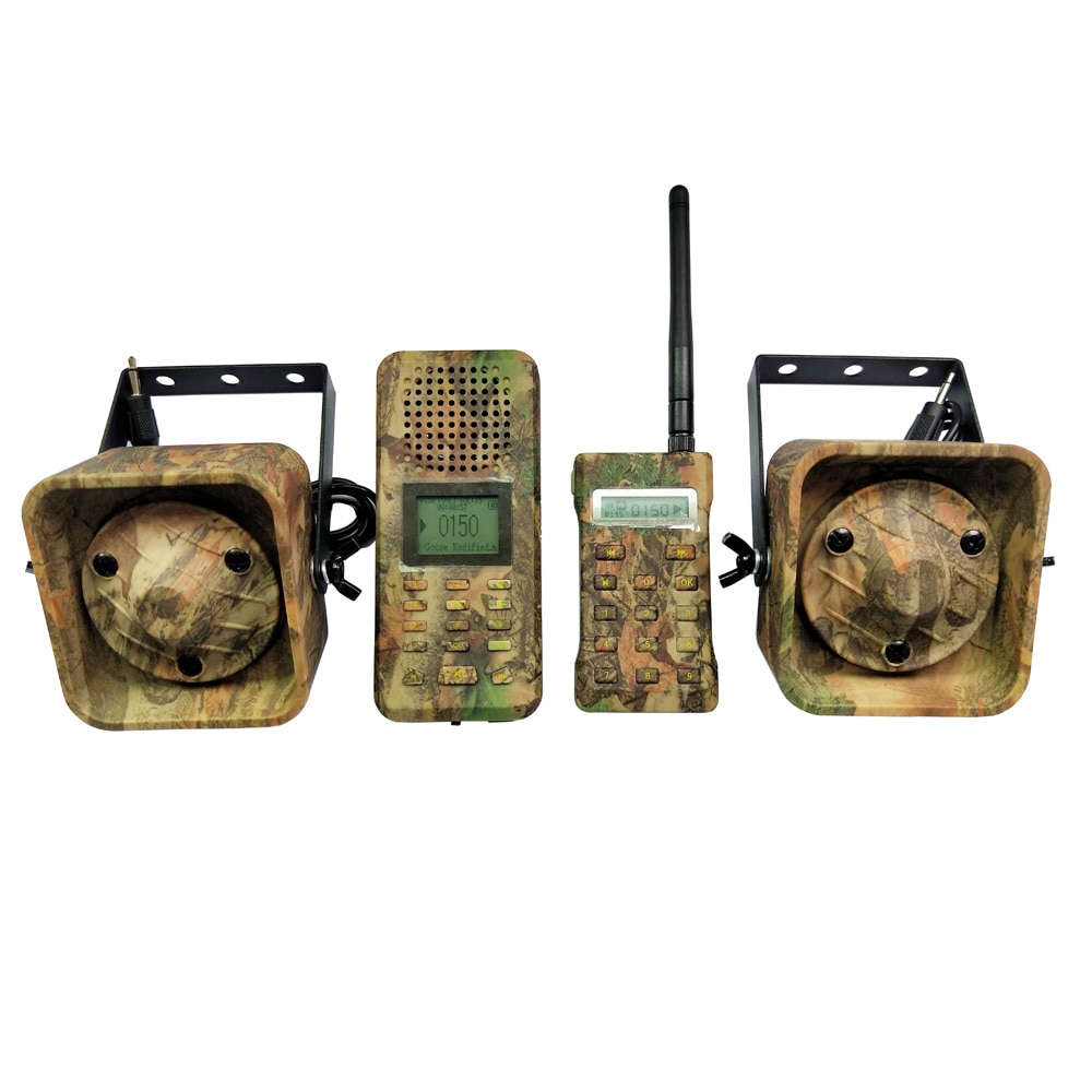 CamouflageBirdCallerRemoteControl2pcs50w150dBLoudSpeakerBirdsMP3PlayerAmplifierGooseDuckHuntingDecoy-32952875138