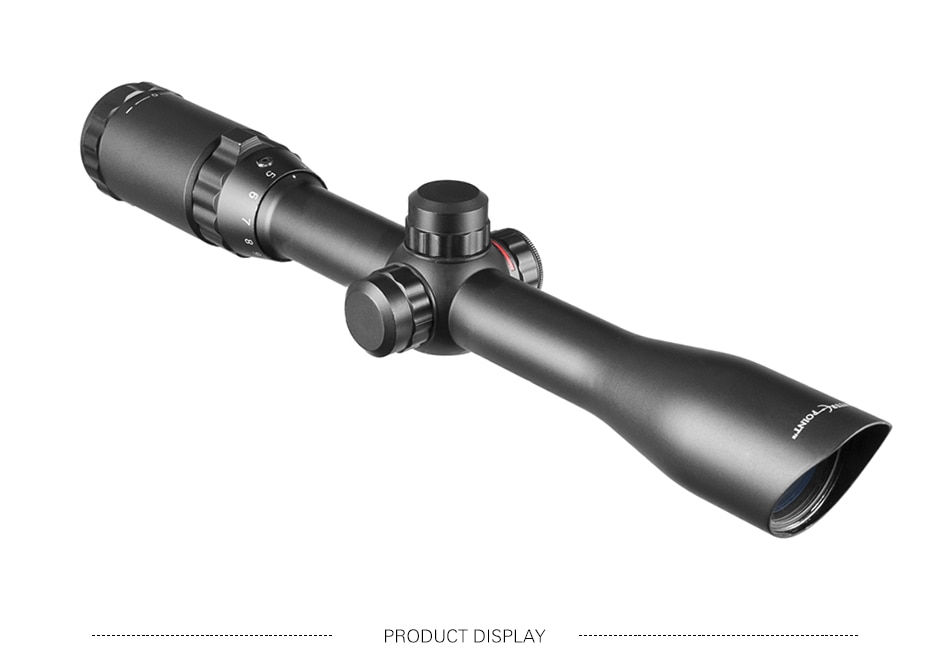 CenterPoint3-9x32TacticalOpticsAdjustabRedGreenMilDotIlluminatedReticleAngledIntegralRiflescopesForA-4000817022567