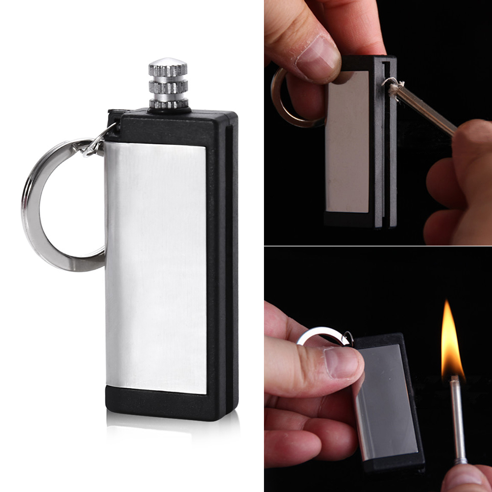 Cigarette-Cigar-Metal-Match-Flintstone-Lighter-Fire-Starter-Stone-Firesteel-Meta