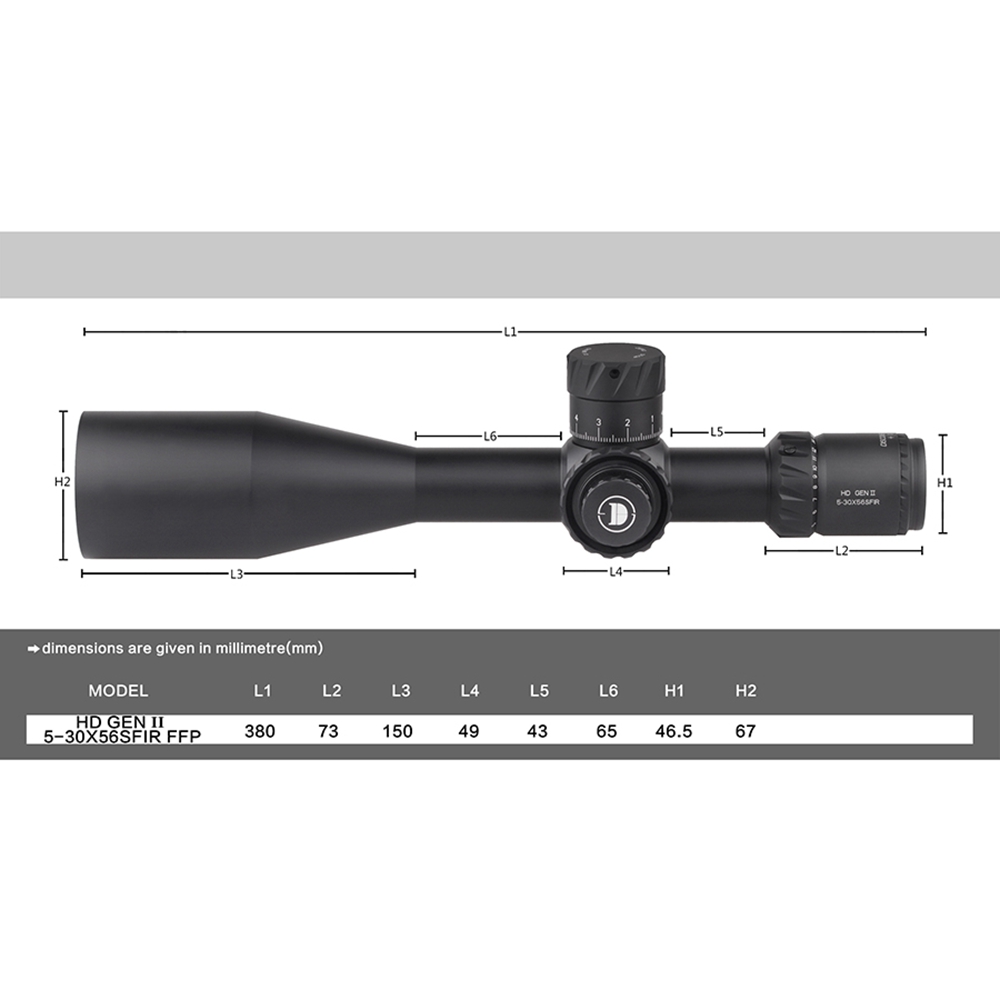 Discovery-Optical-Sight-HD-GEN2-5-3056SFIR-FFP-ZEROSTOP-Hunting-Competition-Long