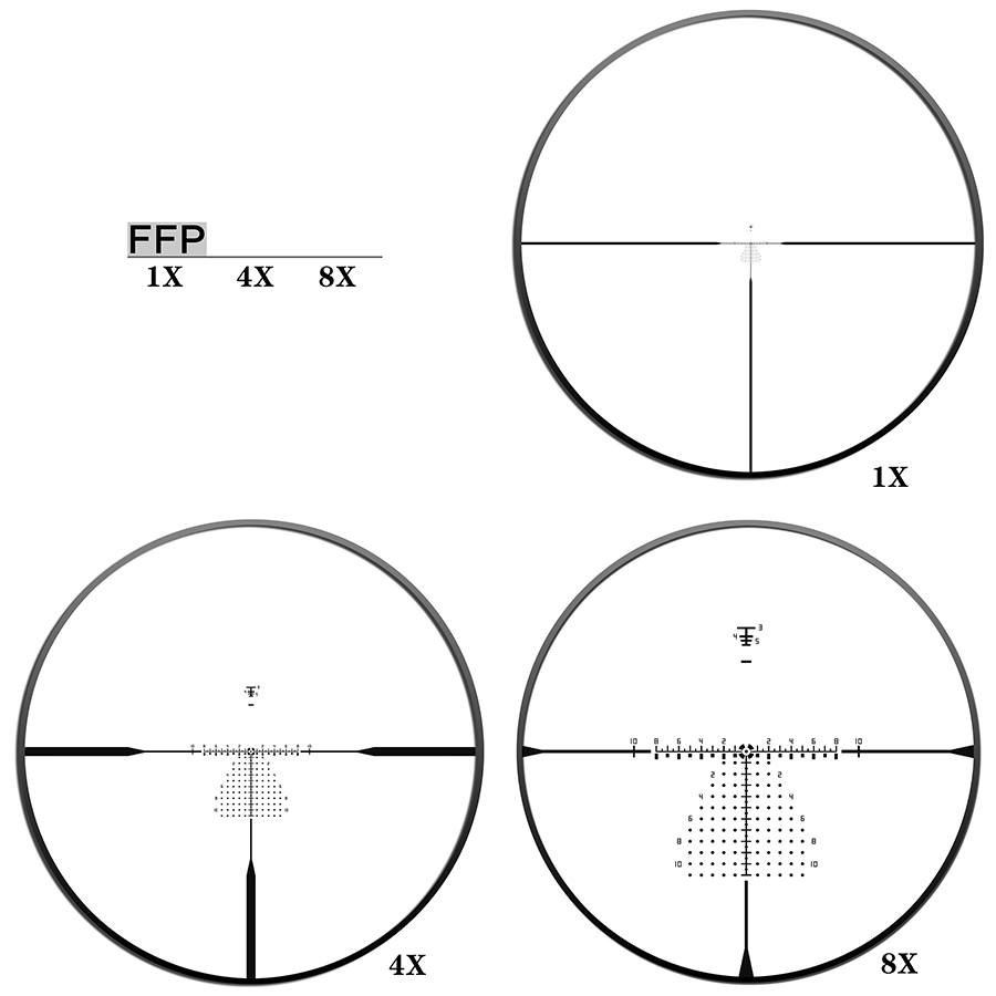 Discovery-Optics-lunette-de-visee-ED-AR-1-8-premier-plan-Focal-AK-47-AR-15-haute