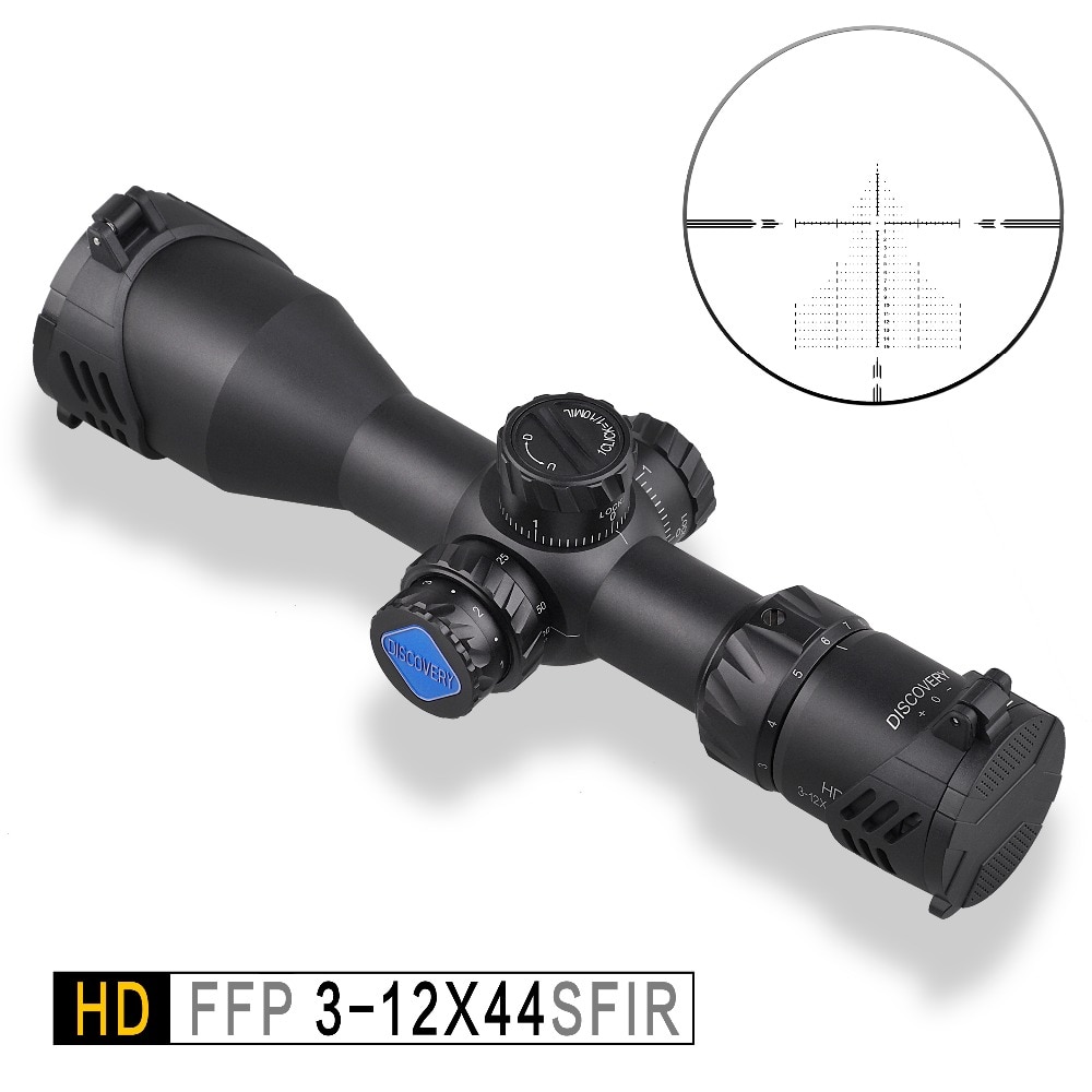 DiscoveryHD3-12X44SFIRFFPcompactFirstFocalPlanehuntingopticalsightRiflescopeShootingRifleScopeHDglas-4000706495117