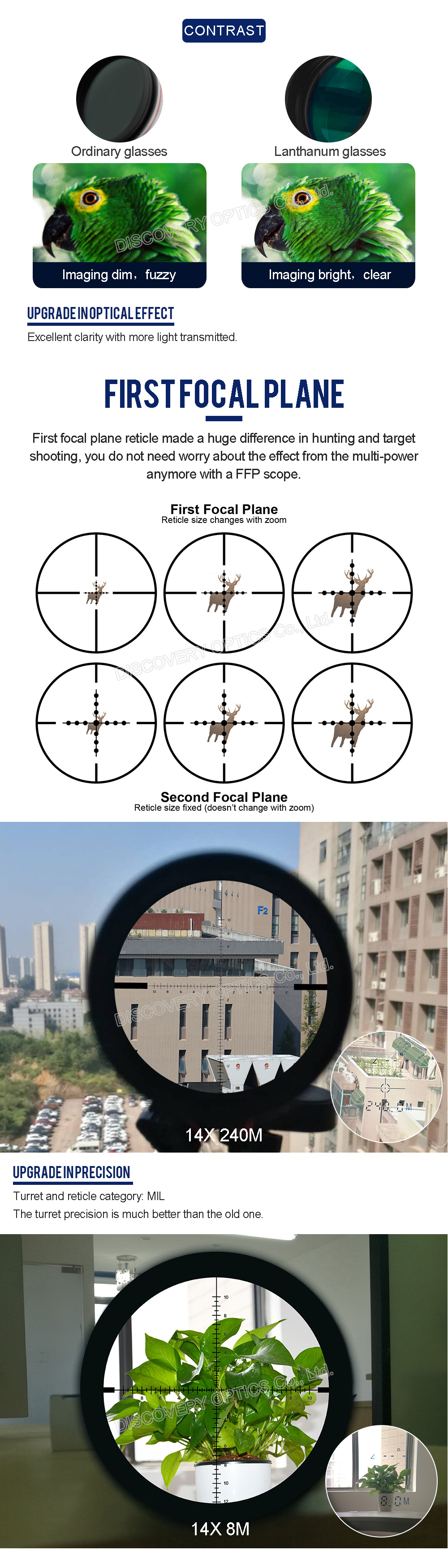 DiscoveryHS4-14X44SFFFPMILlongrangeHuntingShootingriflescopeRifleScopeforar15ak47opticalsight-32900332814