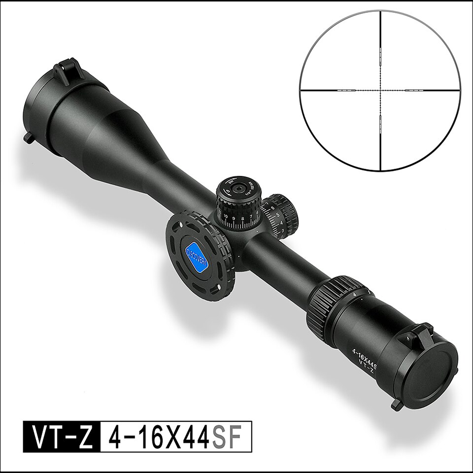 DiscoveryOpticsVT-Z4-16X44SFTacticleRiflescopeMilDotlunetapararifleHuntingSocpe-32959363236