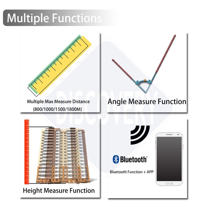 Discoverylaserrangefinder1000mhuntinggolfrangefinderAnglemeasuringVerticaldistancemeasuringSpeedmeas-33009903901