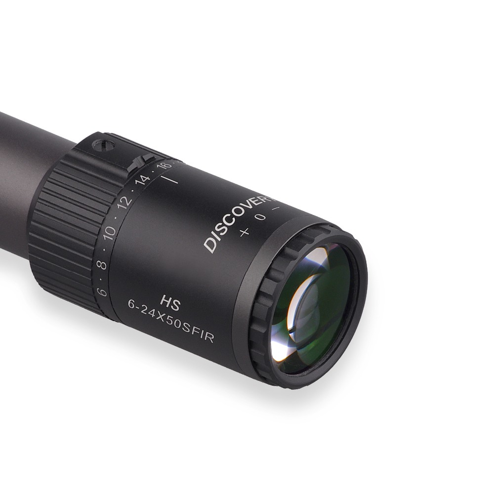 DiscoveryopticsHS6-24X50SFIRFirstFocalPlanesighthuntingRiflescopeIlluminatedlightweight675gLifetimeW-4000788852150