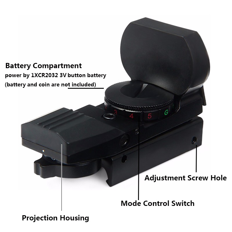 Hot-20mm-Rail-Riflescope-Hunting-Optics-Holographic-Red-Dot-Sight-Reflex-4-Retic