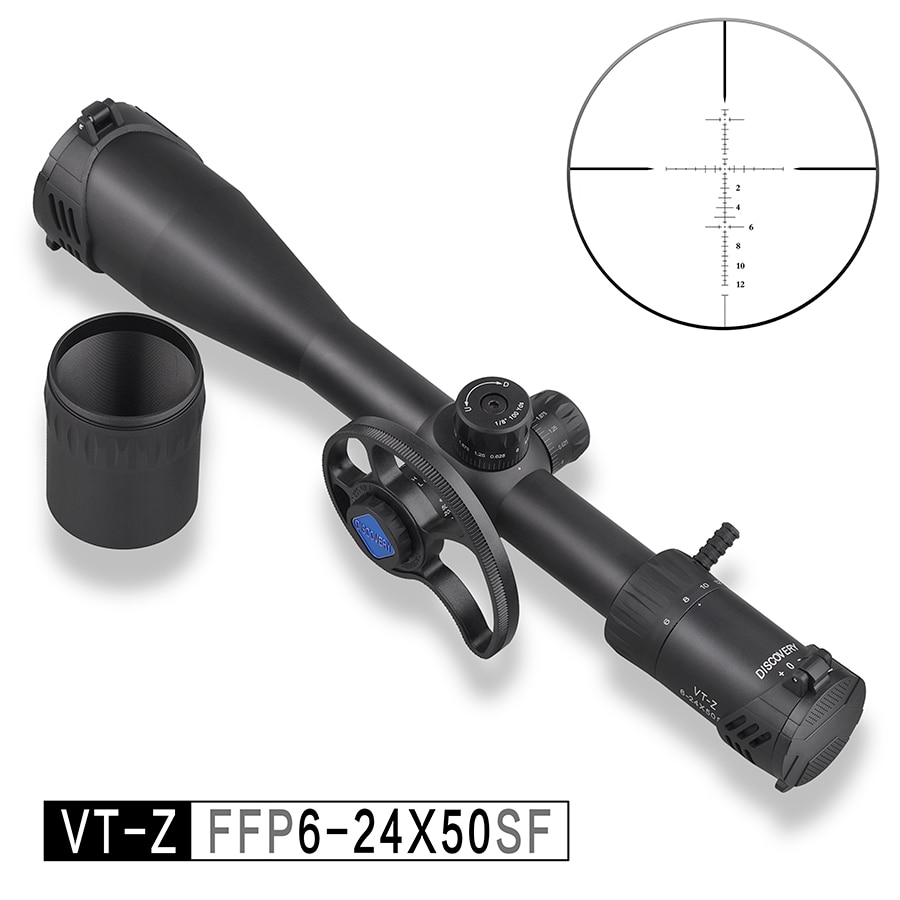 HuntingScopeDiscoveryVT-Z6-24X50SFFirstFocalPlaneMilDotReticleSights-VT-Z6-24X50SFFFP