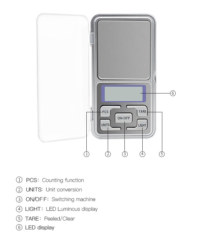 MiniDigitalScale100200300500g00101gHighAccuracyBacklightElectricPocketForJewelryGramWeightForKitchen-33033458801