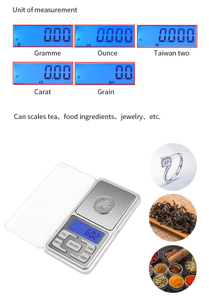 MiniDigitalScale100200300500g00101gHighAccuracyBacklightElectricPocketForJewelryGramWeightForKitchen-33033458801