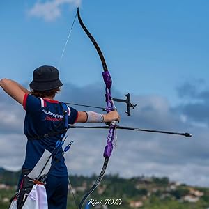 Miracle-10-Olympic-ILF-Recurve-Bow-for-Competition-Target-Shooting-Green-ILF-Ris