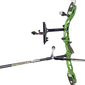 Miracle-10-Olympic-ILF-Recurve-Bow-for-Competition-Target-Shooting-Green-ILF-Ris