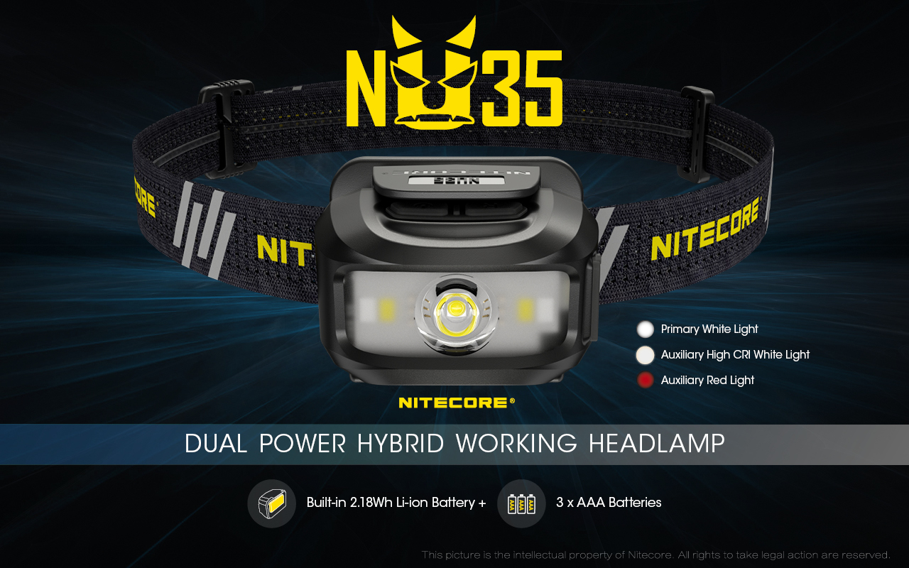NITECORE-Lumens-avec-batterie-integree-facile-a-remplacer-en-meme-temps-chargement-direct-USB-C-Hyb-NU35-460-1005001417195101
