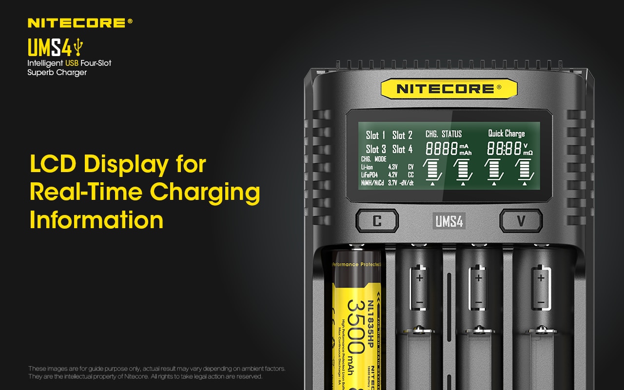 NITECORE-UMS4-Quatre-Emplacements-Intelligent-Chargeur-De-Batterie-USB-4A-QC-Charge-Rapide-Superbe-Chargeur-Pour-18650-14500-26650-21700-AA-AAA-1005002981603769