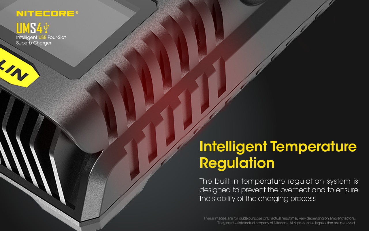 NITECORE-UMS4-Quatre-Emplacements-Intelligent-Chargeur-De-Batterie-USB-4A-QC-Charge-Rapide-Superbe-Chargeur-Pour-18650-14500-26650-21700-AA-AAA-1005002981603769