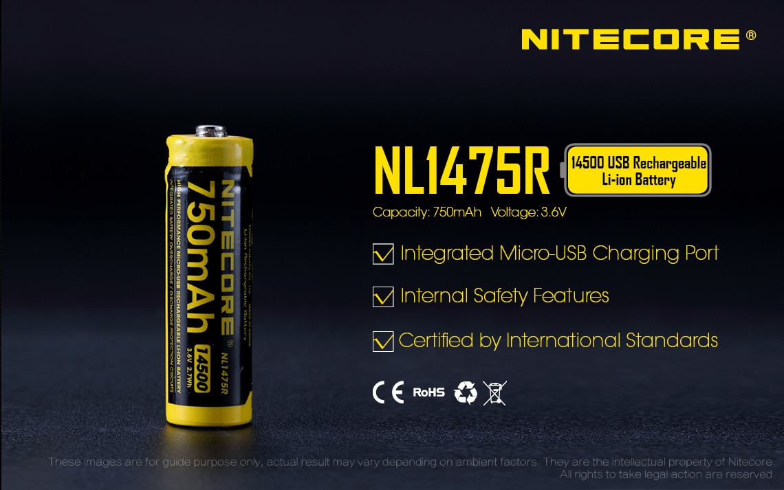 NITECORE-batterie-Li-ion-750-Rechargeable-par-Micro-USB-14500-mAh-NL1475R-32912512337