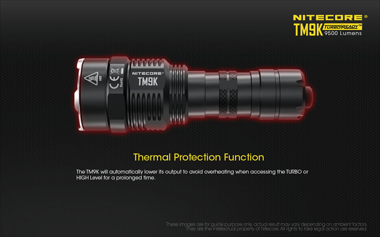 NITECORESearchlightSuperBrightTorchSpotlightTM9K9500LMRechargeableCREEXP-LHDV69LEDsFlashlightInclude-4000520131470