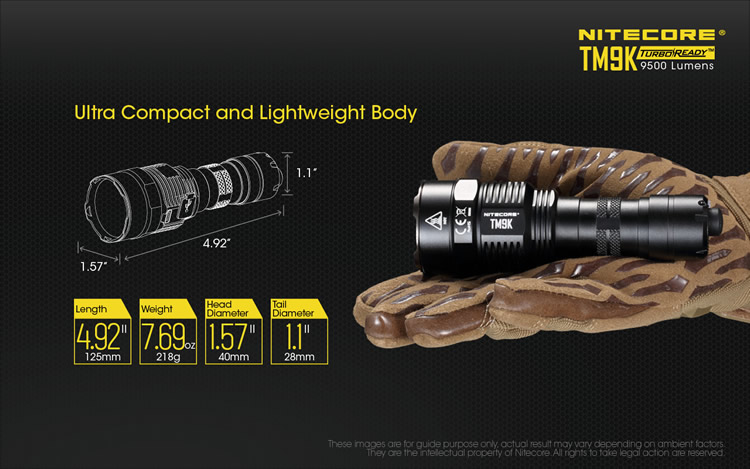 NITECORESearchlightSuperBrightTorchSpotlightTM9K9500LMRechargeableCREEXP-LHDV69LEDsFlashlightInclude-4000520131470