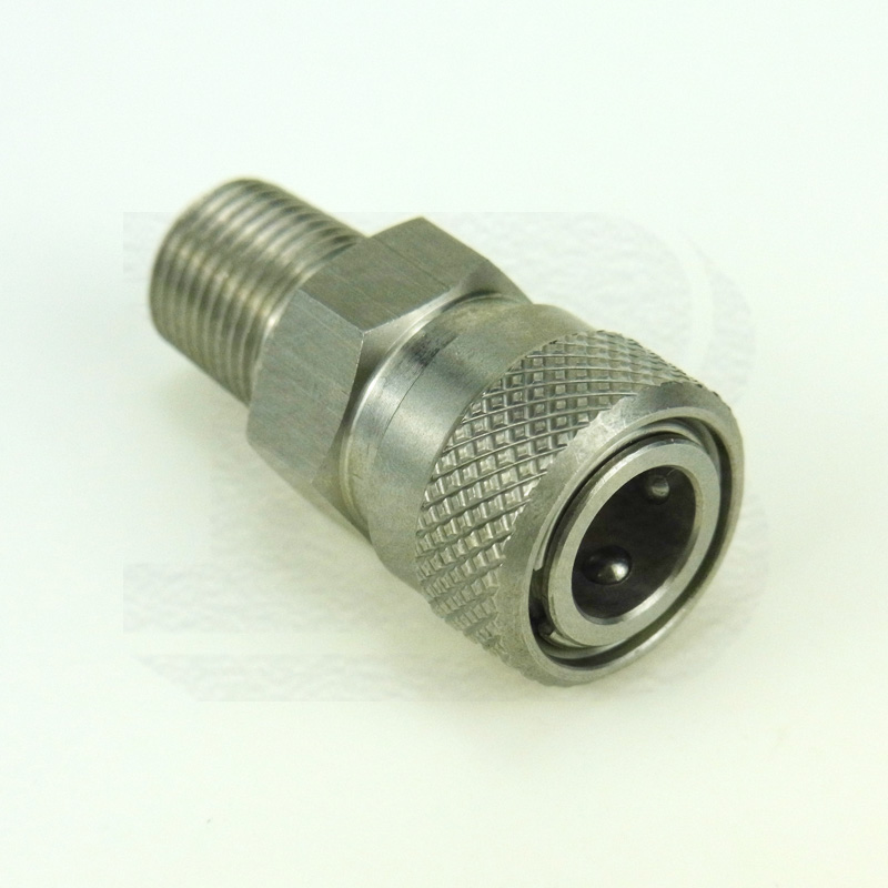 New-Paintball-PCP-Charging-Hose-Stainless-Steel-Fill-Fitting-8MM-Female-Quick-Di