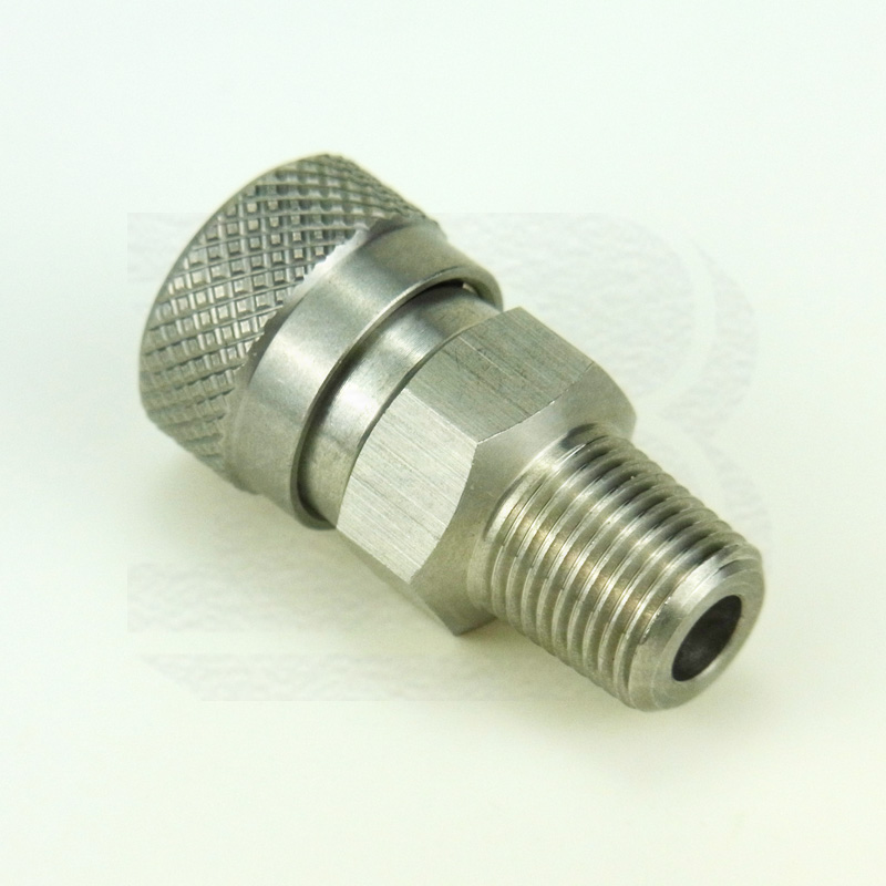 New-Paintball-PCP-Charging-Hose-Stainless-Steel-Fill-Fitting-8MM-Female-Quick-Di
