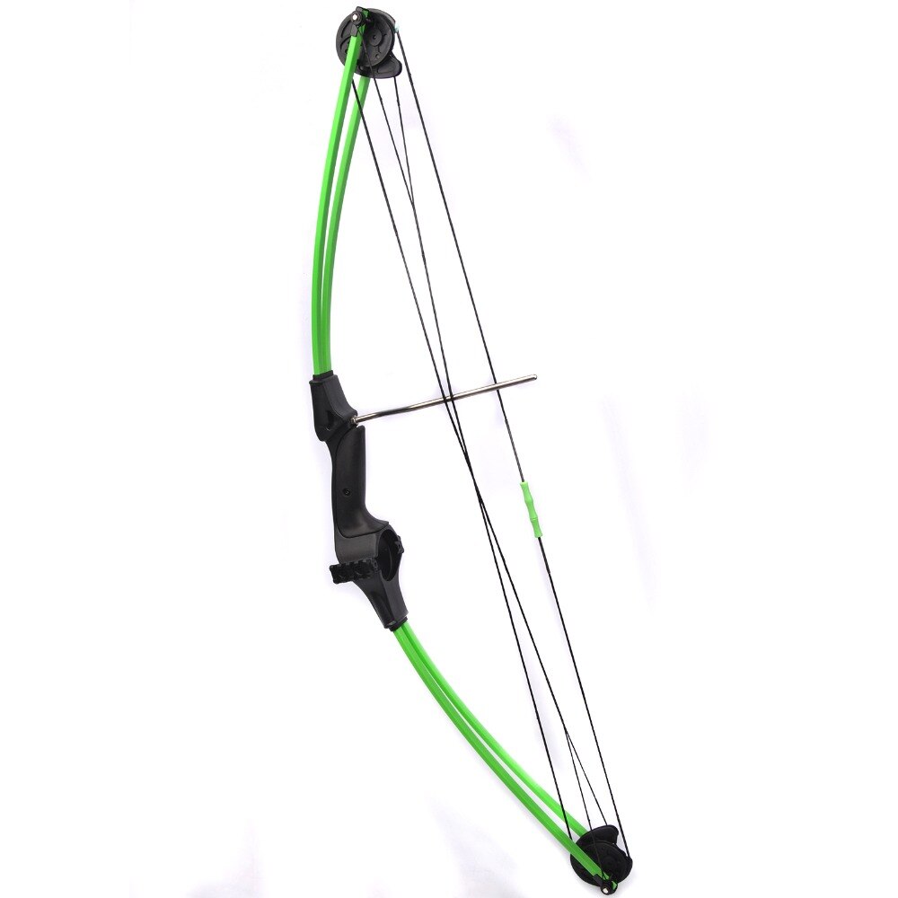 New34InchesChildrenCompoundBowDrawWeight15LbsBlackFiberglassHandleforArcheryPracticeCompetitionGameS-32860078424