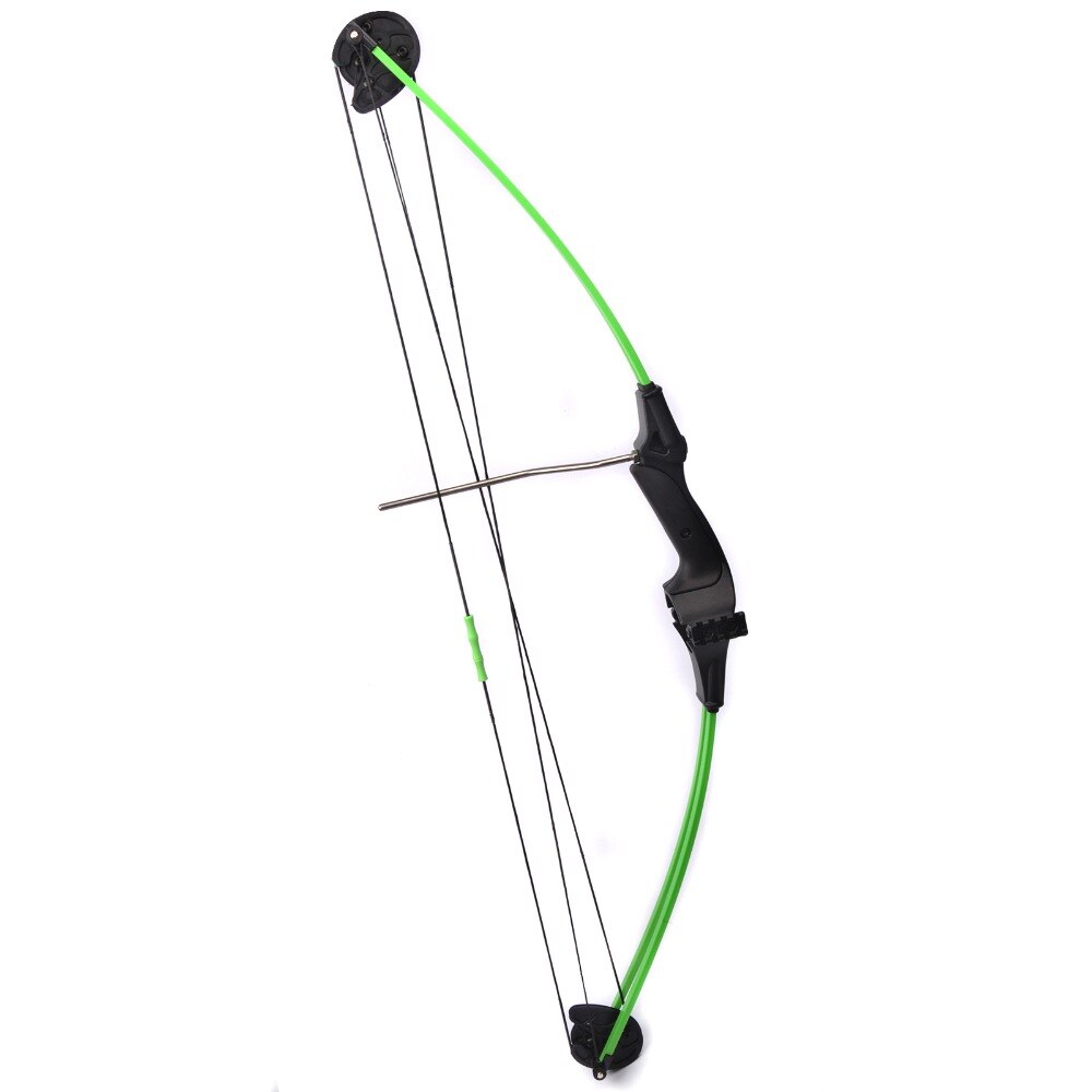 New34InchesChildrenCompoundBowDrawWeight15LbsBlackFiberglassHandleforArcheryPracticeCompetitionGameS-32860078424