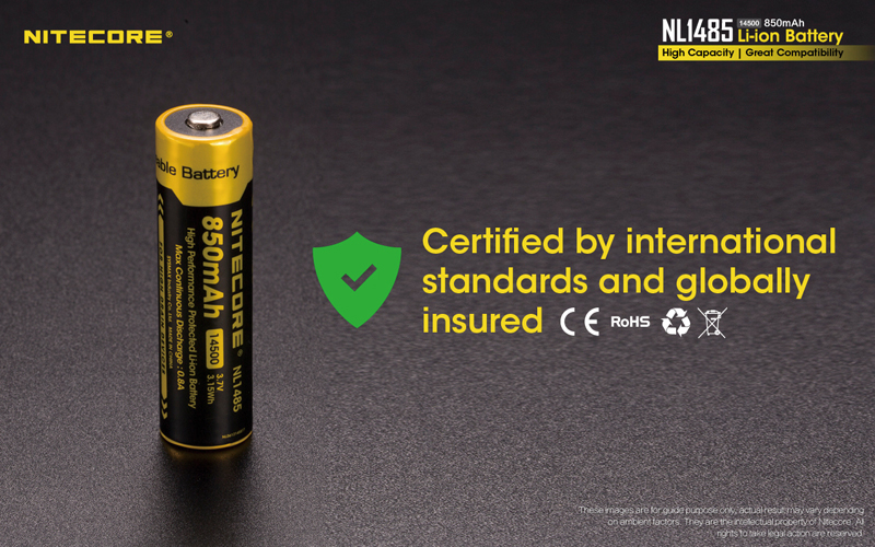 Nitecore-batterie-Li-ion-haute-Performance-NL1485-Rechargeable-850mAh-certifiee-CE-et-RoHS-2-pieces-32694100722