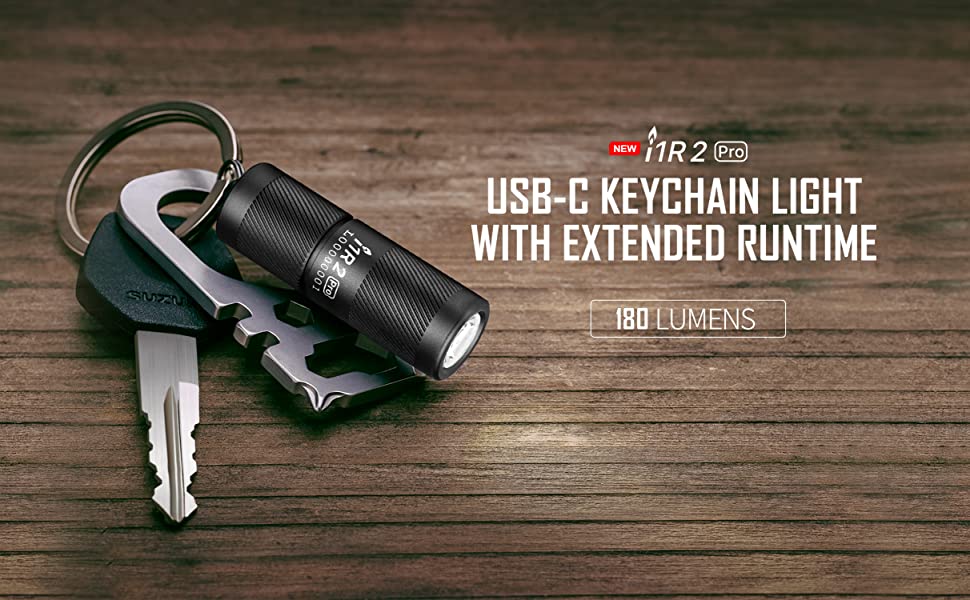 OLIGHT-I1R-2-Pro-Eos-180-Lumens-EDC-Keychain-Flashlight-Powered-by-Built-in-Rech