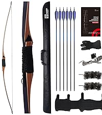 Sanlida-Noble-Standard-Target-Archery-Beginner-Recurve-Bow-and-Arrows-Kit-for-Ad